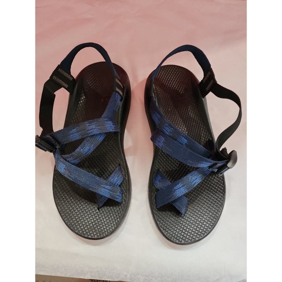 CHACO MEN\'S Z/CLOUD ADJUSTABLE STRAP ATHLETIC SANDAL AERO BLUE SIZE 9 main image 8